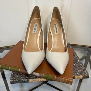 Steve Madden White Pump Stiletto High Heels - Size 7.5